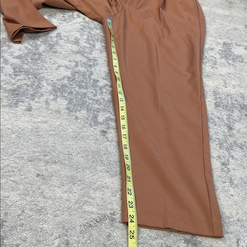 NWT Stilosophy Flannel Pleat Front Trouser Pants Cropped Short Sz IT 48